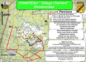 Plans randonnées à Chanteau