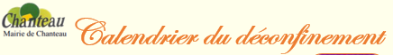 📅Calendrier du déconfinement 📅