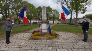 Cérémonie commémorative du 8 mai 1945