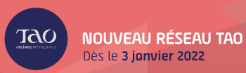 Résa TAO : Modifications des horaires et lignes de bus à partir du 3 janvier