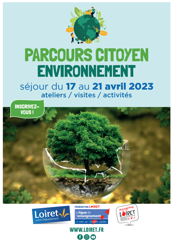 INFO DÉPARTEMENT : Parcours citoyen Environnement