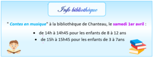Info bibliothèque 📚