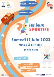 Terre de Jeux 2024 – Village Sportif Neuville-aux-Bois le 17 JUIN 2023