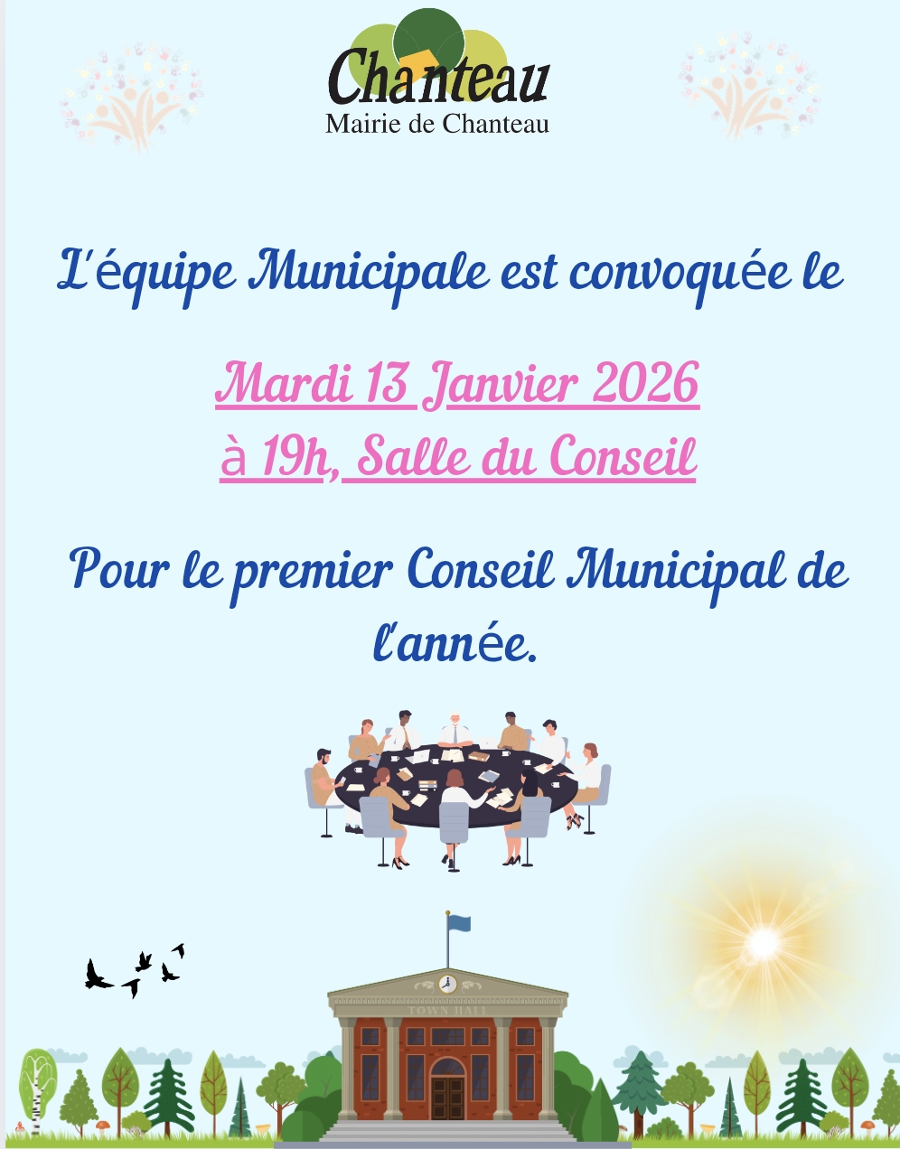 Conseil Municipal – Mardi 3 Février 2026 – 19h