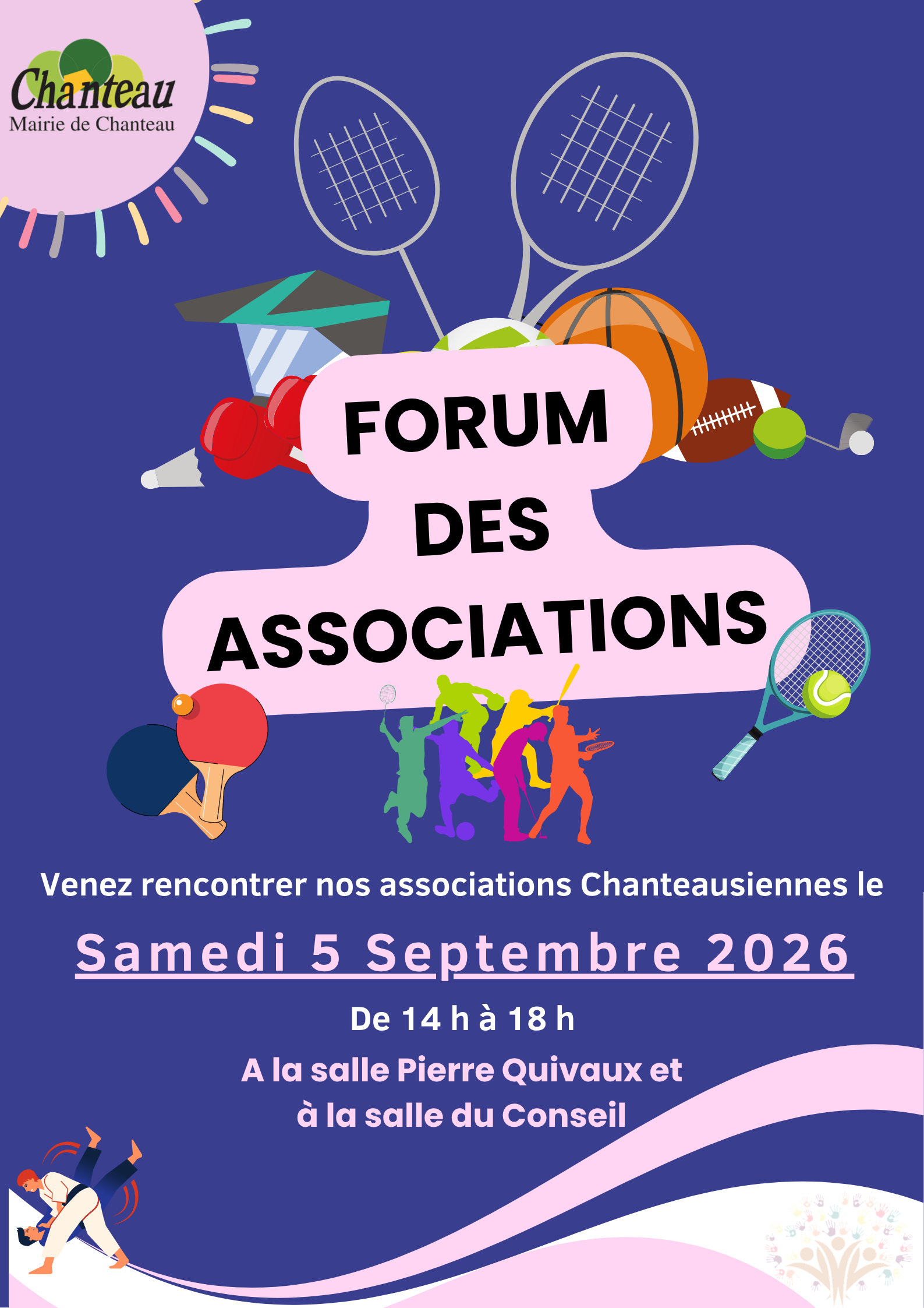 Forum des Associations – Samedi 5 septembre 2026 de 14h à 18h
