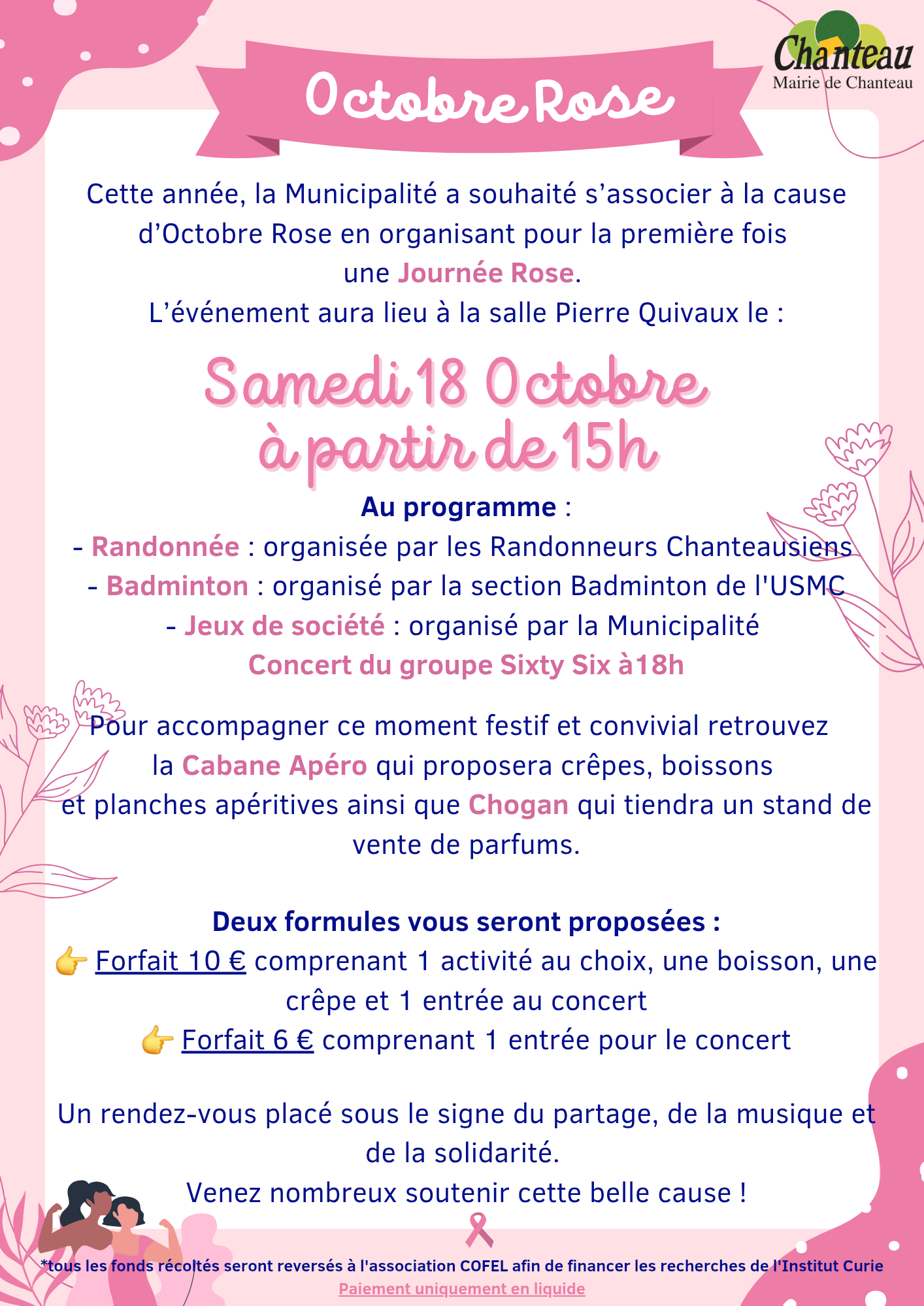 🌸Octobre Rose : Samedi 18 Octobre 2025 – Retour en Images
