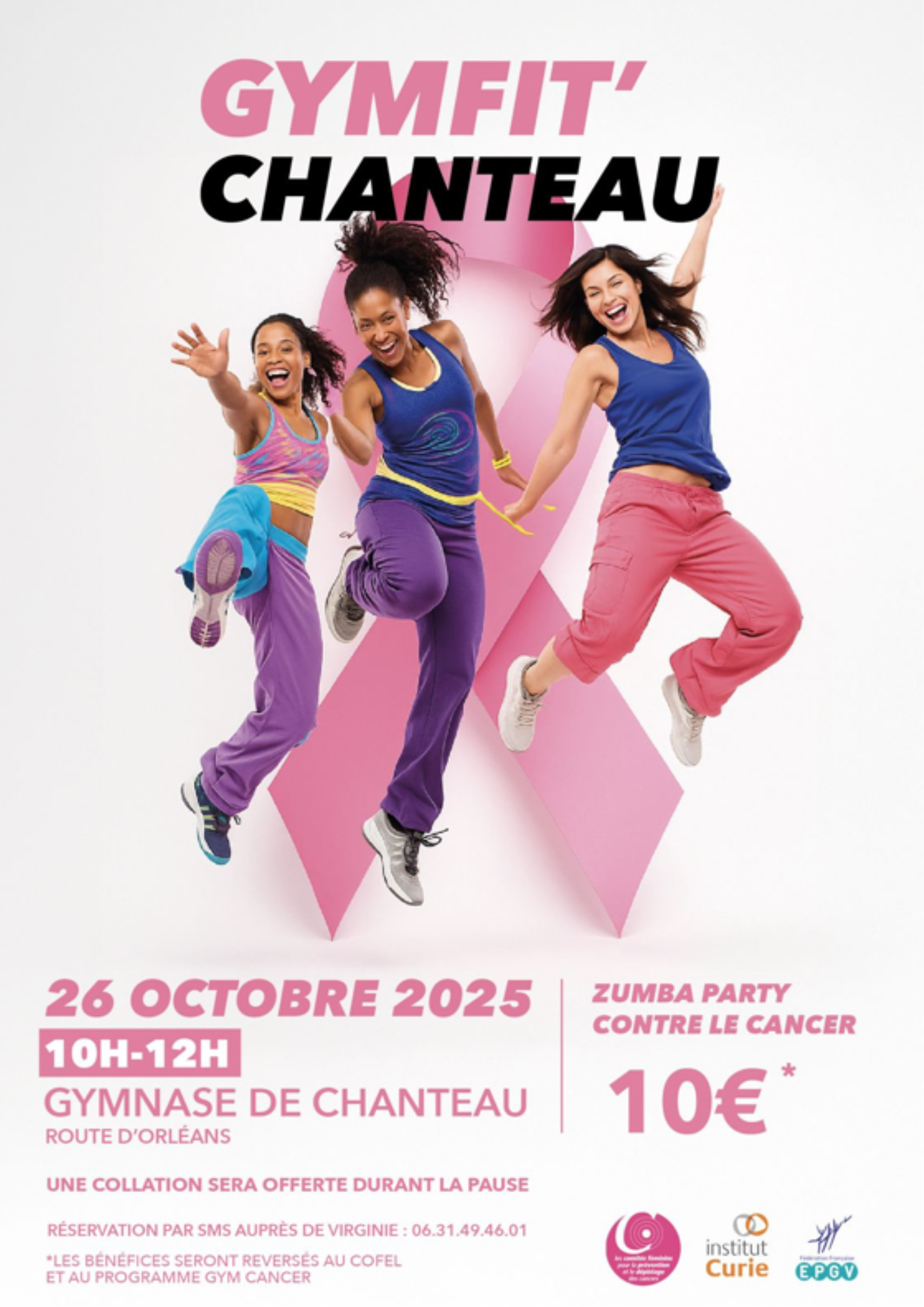 Zumba : Octobre Rose – Zumba Party – Dimanche 26 Octobre 2025