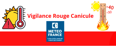 Alerte Météo – Vigilance rouge Canicule 🌡🌞